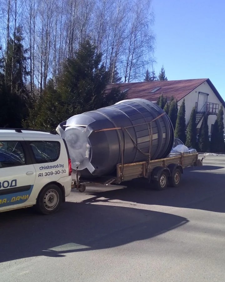 Доставка Возможна доставка в любую точку  🍏 Доставка  ⛲ — это Завод Чистовод, Минск — это септик автономной канализации «под ключ» в частном доме и на даче в Минске и по Беларуси, это канализация с гарантией, доставкой и рассрочкой   Каталог