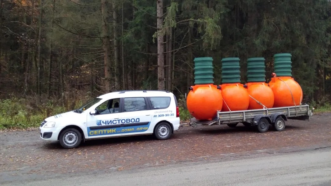 Доставка точку Беларуси. 🍏 Доставка  ⛲ — это Завод Чистовод, Минск — это септик автономной канализации «под ключ» в частном доме и на даче в Минске и по Беларуси, это канализация с гарантией, доставкой и рассрочкой   Септики Каталог