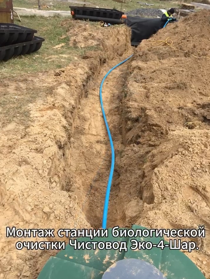 фото монтажа септика из поста автора @septikgrodno Здесь в условиях высокой влажности и естественной аэрации осуществляется глубокая очистка до 95%.