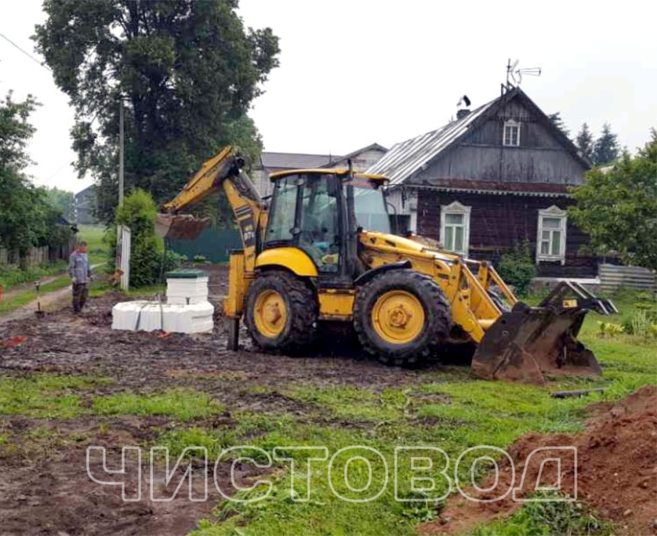 Монтаж пластикового погреба Чистовод - Установка - фото  🍏 Объекты  ⛲ — это Завод Чистовод, Минск — это септик автономной канализации «под ключ» в частном доме и на даче в Минске и по Беларуси, это канализация с гарантией, доставкой и рассрочкой   Каталог