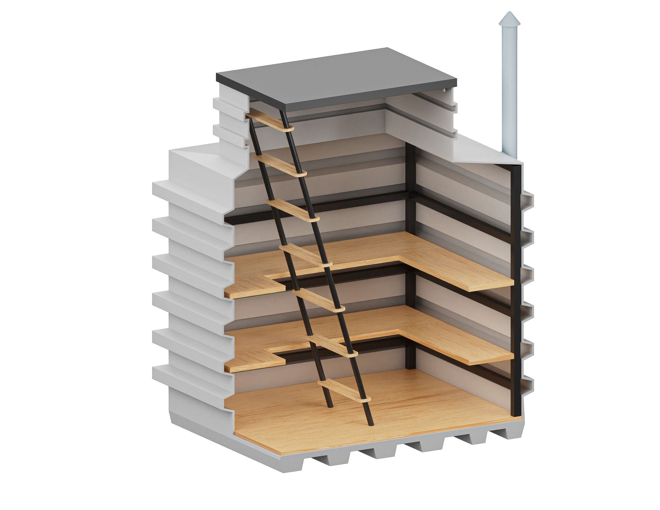 Погреб 1600  - 3  🍏 Погреб 1600  ⛲ — это Завод Чистовод, Минск — это септик автономной канализации «под ключ» в частном доме и на даче в Минске и по Беларуси, это канализация с гарантией, доставкой и рассрочкой  6 800  руб.  Погреба Каталог