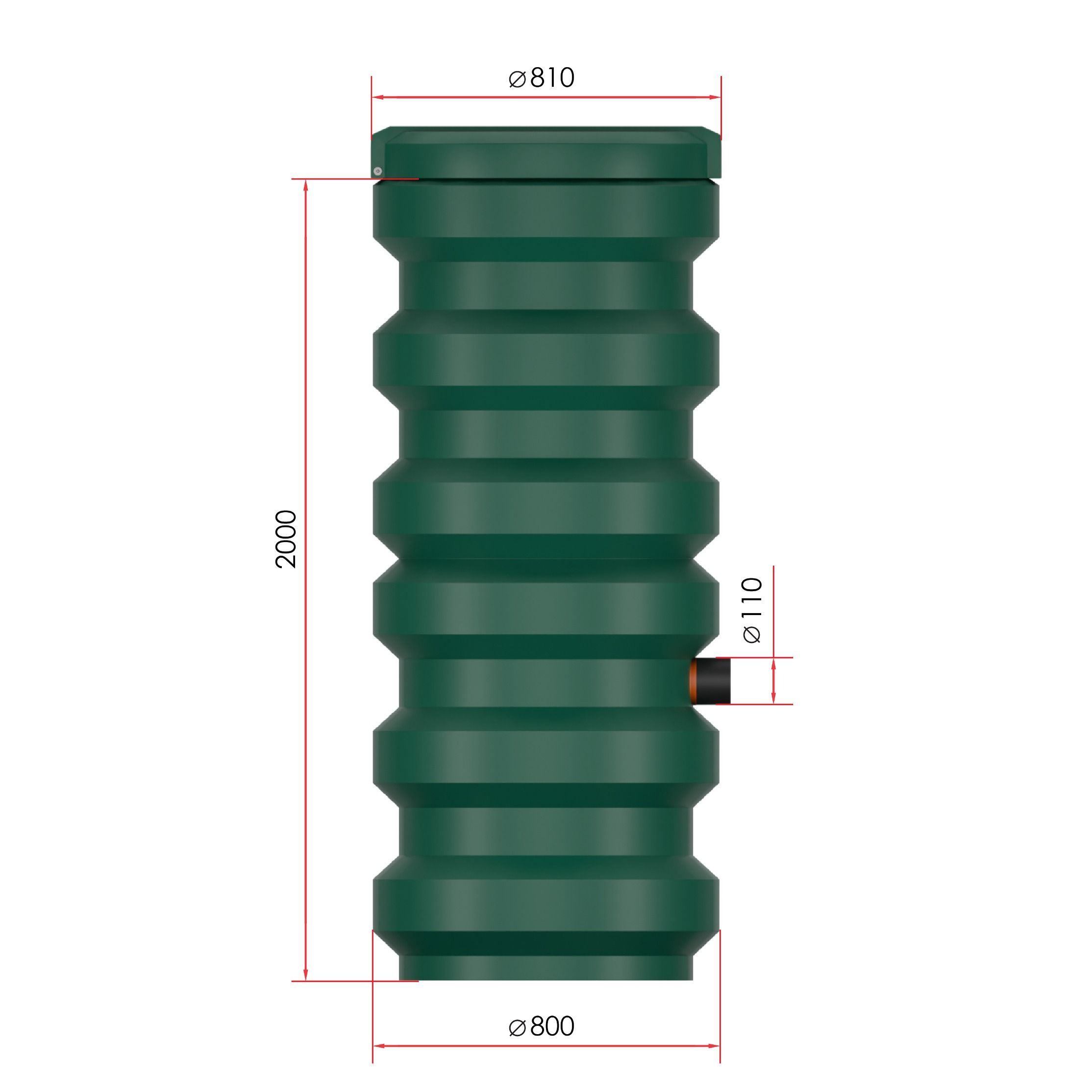 Колодец насосный d800 h2м  Усиленный Колодец насосный d800 h2м  ⛲ — это Завод Чистовод, Минск — это септик автономной канализации «под ключ» в частном доме и на даче в Минске и по Беларуси, это канализация с гарантией, доставкой и рассрочкой  978  руб.