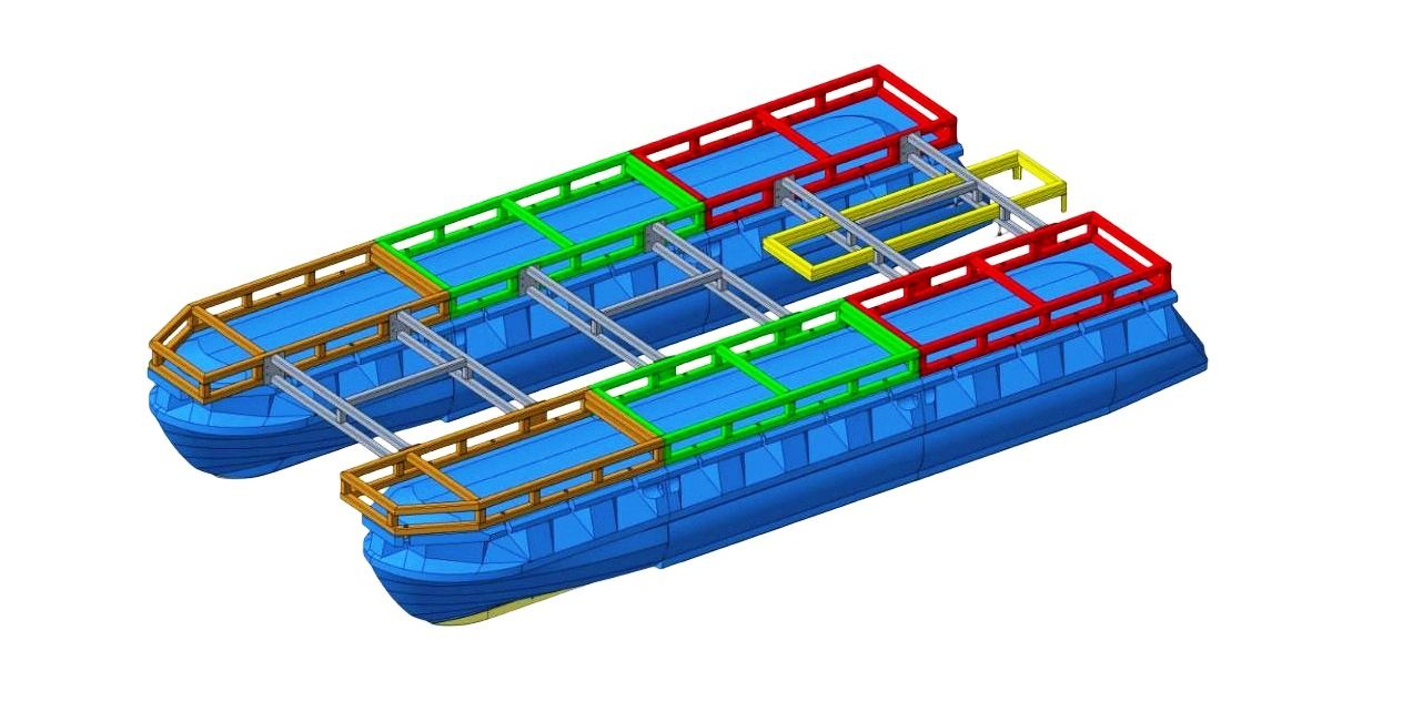 Платформа (поплавки с рамой) 2,4x4,5 м  Платформа (поплавки с рамой) 2,4x4,5 м  ⛲ — это Завод Чистовод, Минск — это септик автономной канализации «под ключ» в частном доме и на даче в Минске и по Беларуси, это канализация с гарантией, доставкой и рассрочкой  8 500  руб.