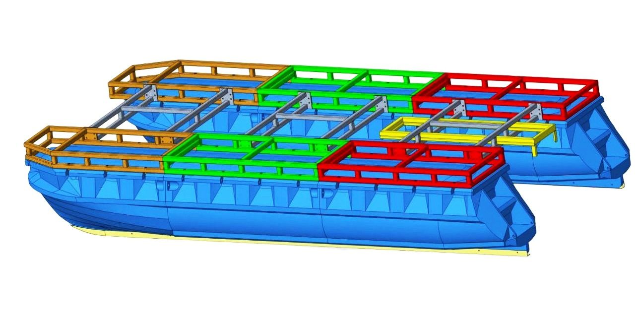 Платформа (поплавки с рамой) 2,4x4,5 м  Платформа (поплавки с рамой) 2,4x4,5 м  ⛲ — это Завод Чистовод, Минск — это септик автономной канализации «под ключ» в частном доме и на даче в Минске и по Беларуси, это канализация с гарантией, доставкой и рассрочкой  8 500  руб.