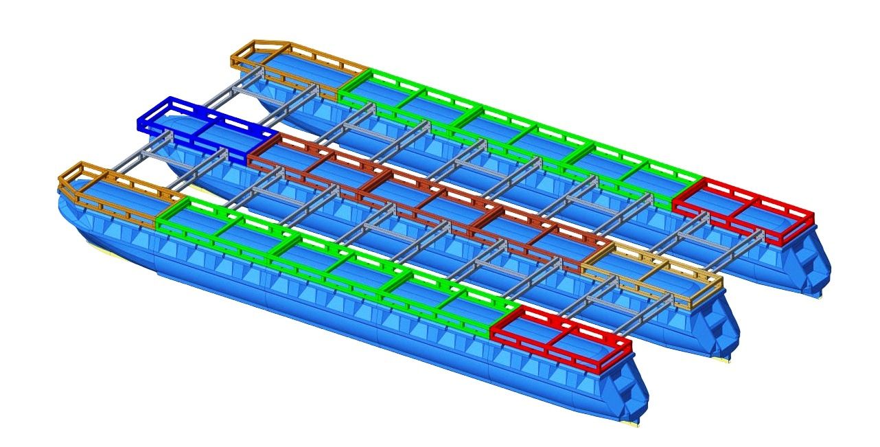Платформа (поплавки с рамой) 4,12x7,5 м  Платформа (поплавки с рамой) 4,12x7,5 м  ⛲ — это Завод Чистовод, Минск — это септик автономной канализации «под ключ» в частном доме и на даче в Минске и по Беларуси, это канализация с гарантией, доставкой и рассрочкой  24 400  руб.
