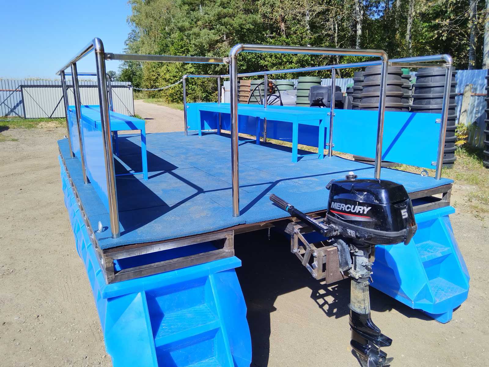 Основа для катамарана 2,4x4,5 м  Основа для катамарана 2,4x4,5 м  ⛲ — это Завод Чистовод, Минск — это септик автономной канализации «под ключ» в частном доме и на даче в Минске и по Беларуси, это канализация с гарантией, доставкой и рассрочкой  13 500  руб.