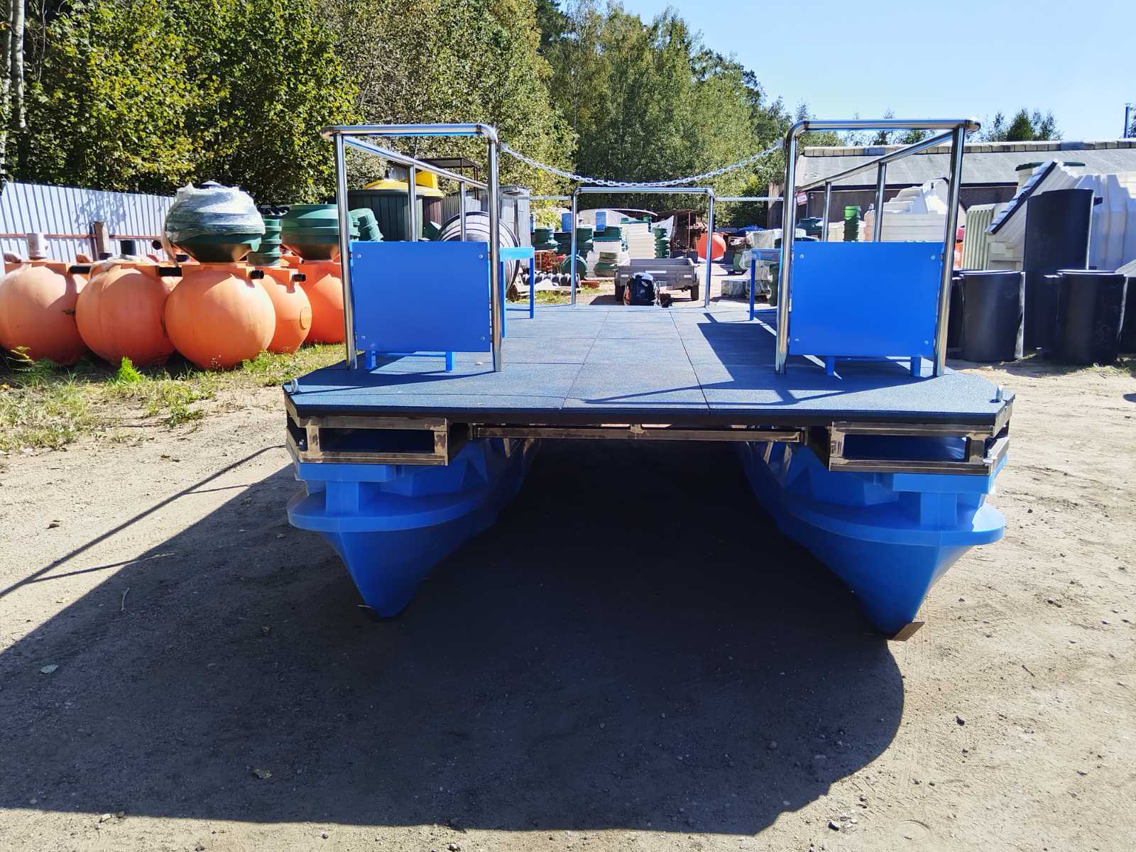 Основа для катамарана 2,4x4,5 м  Основа для катамарана 2,4x4,5 м  ⛲ — это Завод Чистовод, Минск — это септик автономной канализации «под ключ» в частном доме и на даче в Минске и по Беларуси, это канализация с гарантией, доставкой и рассрочкой  13 500  руб.