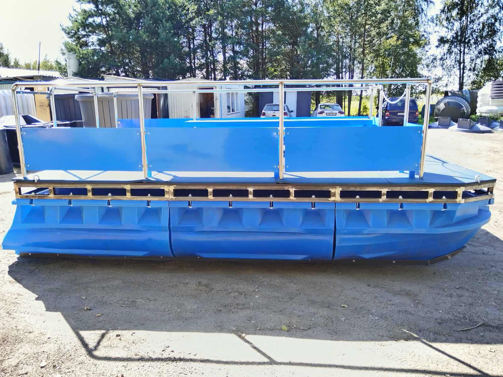 Основа для катамарана 2,4x4,5 м  Основа для катамарана 2,4x4,5 м  ⛲ — это Завод Чистовод, Минск — это септик автономной канализации «под ключ» в частном доме и на даче в Минске и по Беларуси, это канализация с гарантией, доставкой и рассрочкой  13 500  руб.