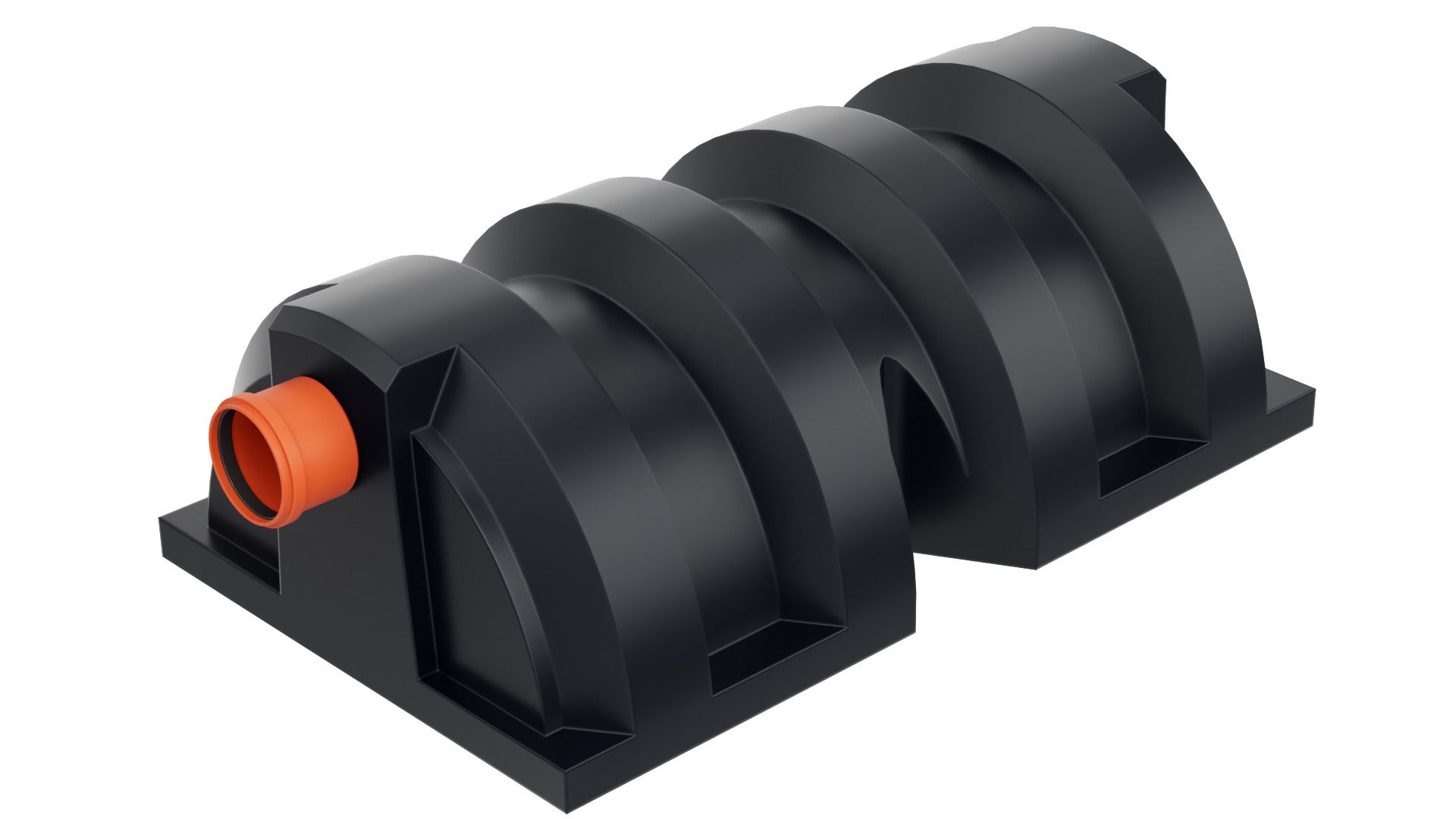 Тоннель дренажный 1,0м ДхШхВ:  1000х600х350  Тоннель дренажный 1,0м  ⛲ — это Завод Чистовод, Минск — это септик автономной канализации «под ключ» в частном доме и на даче в Минске и по Беларуси, это канализация с гарантией, доставкой и рассрочкой  162  руб.